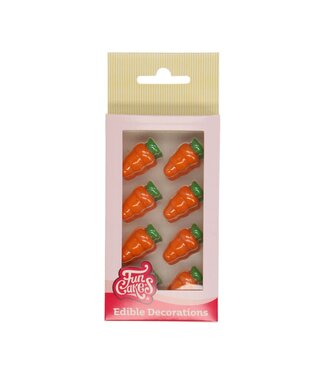 Funcakes FunCakes Chocolate Decorations Carrot/ wortel 24 stuks