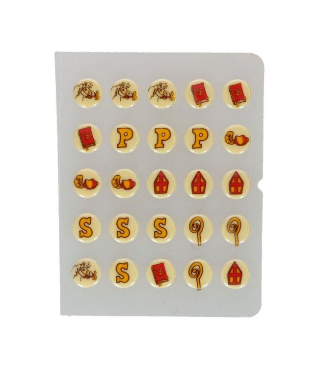 Funcakes FunCakes Chocolate Decorations Saint Nicholas/ Sinterklaas 25 stuks