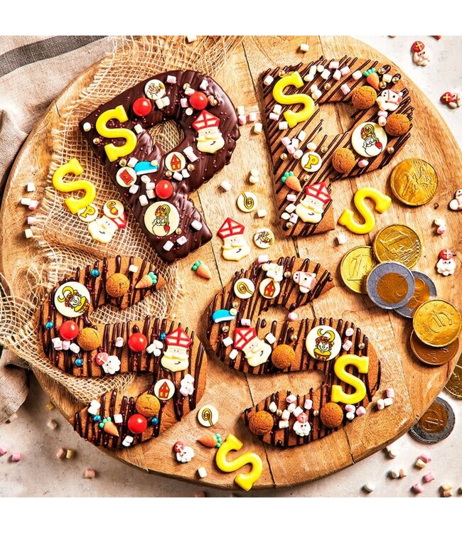 Funcakes FunCakes Chocolate Decorations Saint Nicholas/ Sinterklaas 25 stuks