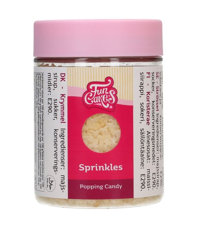 Funcakes Funcakes Popping Candy/ knetter suiker 180 gr.