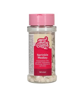Funcakes Funcakes sprinkles medley winter 50 gram