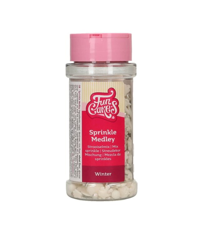 Funcakes Funcakes sprinkles medley winter 50 gram