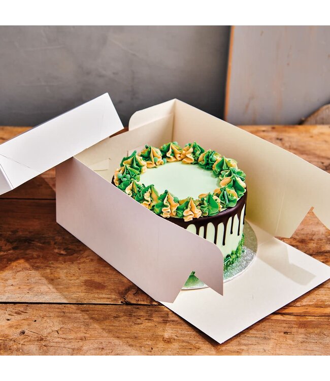 Funcakes FunCakes Taartdoos Wit 28x28x20 cm