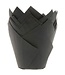 House of Marie House of Marie Muffin Cups Tulp zwart pk/36