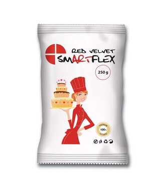 SmartFlex SmartFlex  fondant rood Velvet 250 gram