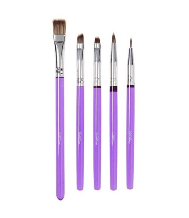 Wilton Wilton decorating brush set 5 stuks