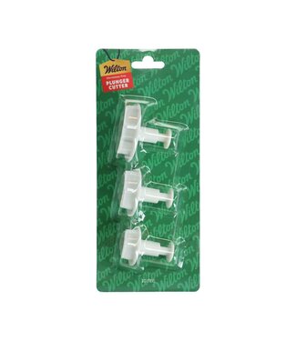 Wilton Wilton plunger cutter kerstboom set 3 stuks
