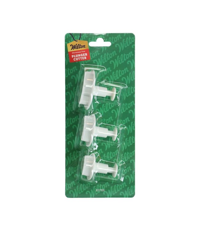 Wilton Wilton plunger cutter kerstboom set 3 stuks