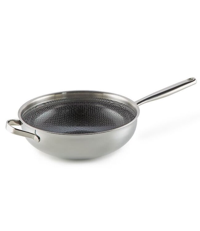 Habonne Habonne wok  Hybrid 28 cm +tegengreep