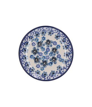 Bunzlau Castle Bunzlau theetip/schoteltje 10 cm voor theezakje - Winter Garden