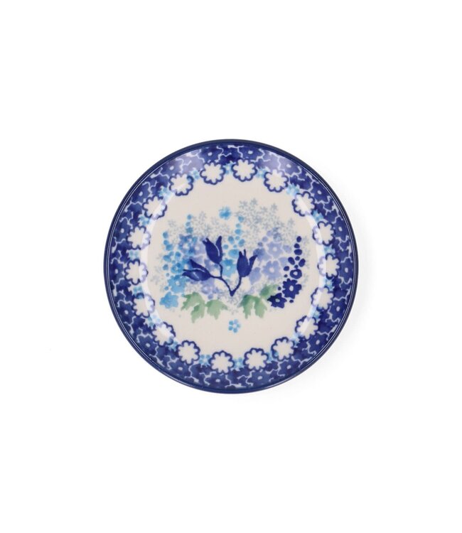 Bunzlau Castle Bunzlau theetip/schoteltje 10 cm voor theezakje - Blue Garden