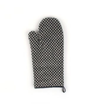 Bunzlau Castle Bunzlau ovenwant/ Oven Glove Small Check Black