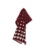 Bunzlau Castle Bunzlau handdoek Hearts Burgundy GOTS