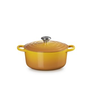Le Creuset Le Creuset ronde braadpan 24 cm Nectar geel actie van €355.00 voor €299.00 *