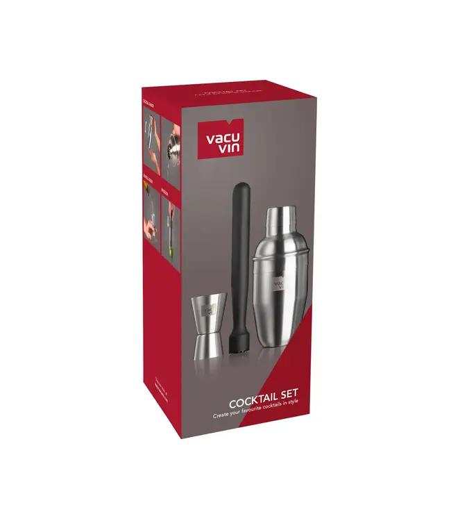 Vacuvin Vacu Vin Cocktail Set Basic 3 stuks