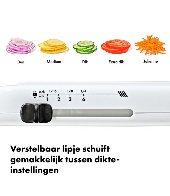 OXO Good Grips OXO Good Grips handmandoline met restenhouder