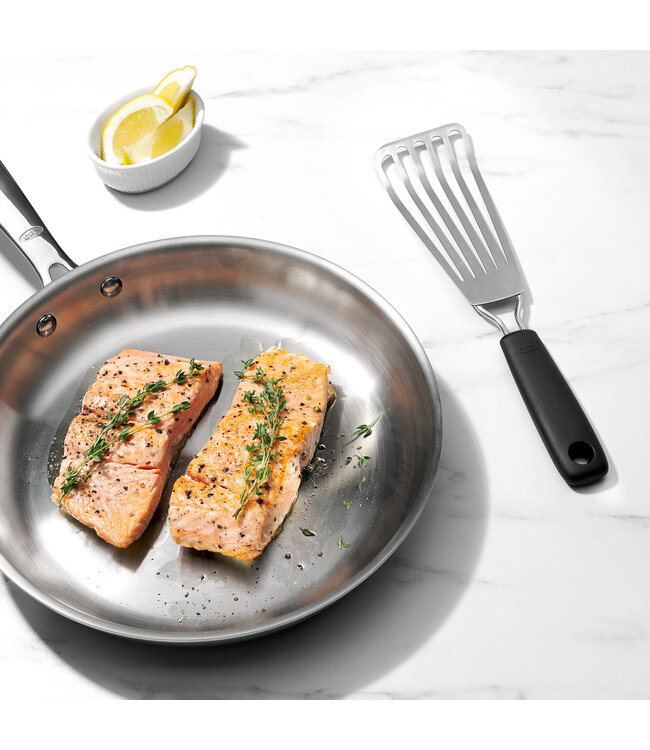 OXO Good Grips OXO Good Grips spatel met sleuven RVS