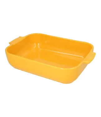 Peugeot Peugeot Appolia ovenschaal aardewerk safraan geel 36 cm