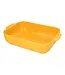Peugeot Peugeot Appolia ovenschaal aardewerk safraan geel 36 cm