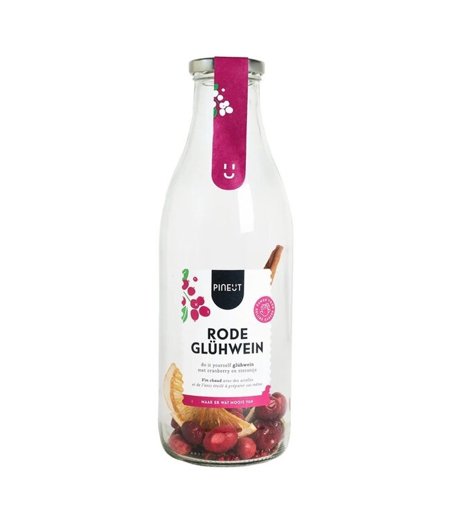 Pineut Glühwein witte wijn karaf