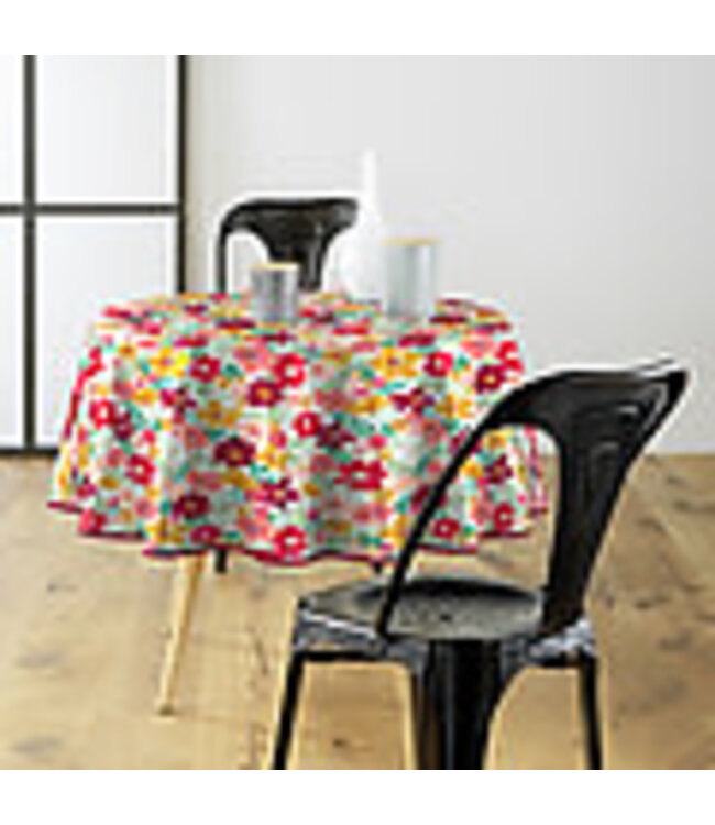 PVC Tafelzeil  rond Milly 160 cm