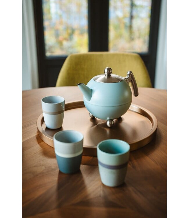 Bredemeijer Bredemeijer theepot Duet Bella Ronde 1,2L lichtblauw