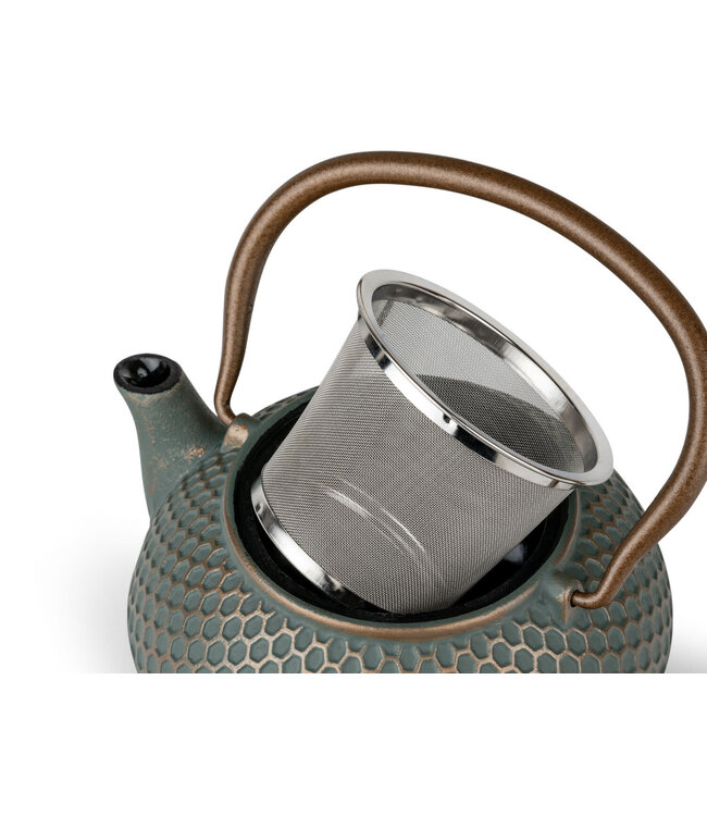 Bredemeijer Bredemeijer theepot gietijzer Jiangxi 0,7 liter blauw