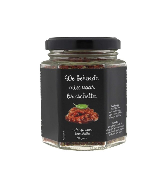 De bekende mix voor bruschetta 60 gram