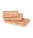 Continenta Continenta kopshouten snijplank rubberhout 30x21.5x2cm