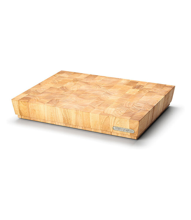 Continenta Continenta kopshouten hakblok rubberhout 40x30x7.5cm