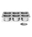 Patisse Patisse Silver-Top Mini Cheesecake Tin Loose Base Ø8