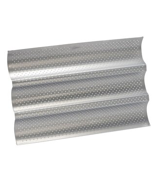 Patisse Patisse Silver-Top Baguette Tray 3-piece 38x24cm