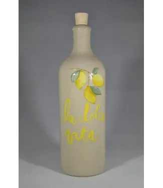Olie dispencer La Dolce Vita citroen groot 750 ml