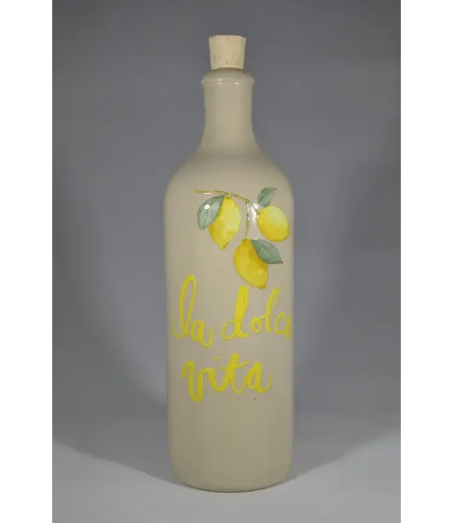 Olie dispencer La Dolce Vita citroen groot 750 ml