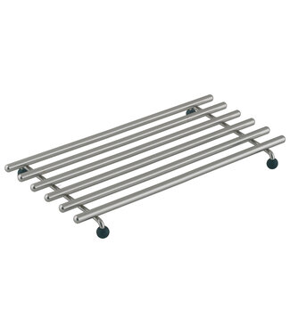 BK BK onderzetter  rvs  36x25 cm