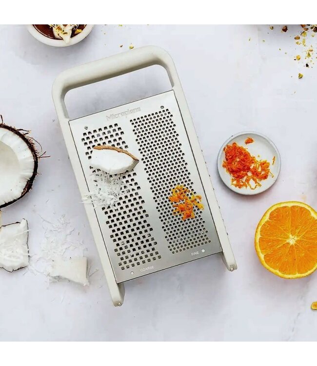 Microplane Box Grater PureCut Cashmere Beige