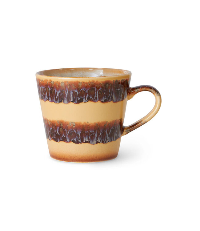 HK Living HK 70s cappuccino mug, cliffs