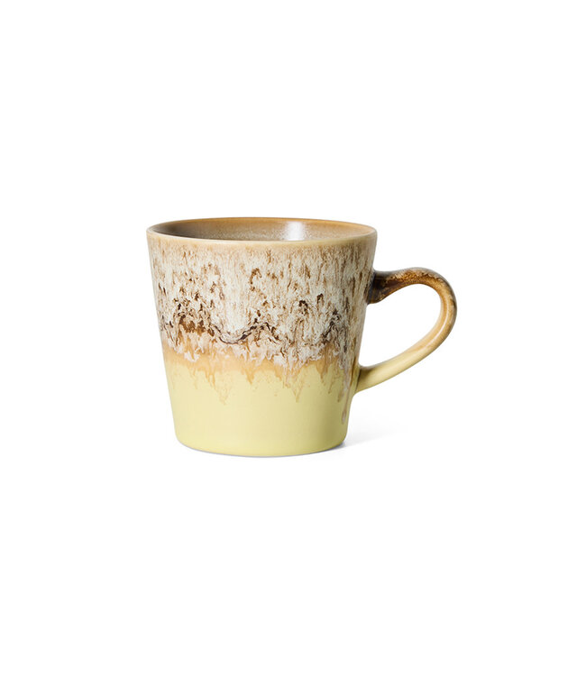 HK Living HK 70s americano mug, custard