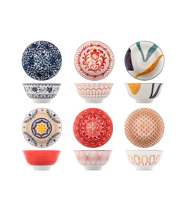 Bella Roba schaaltje como 15 cm rond assorti