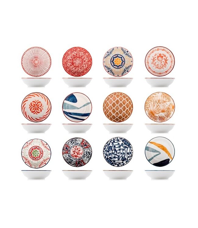 Bella Roba schaaltje  Como 9 cm rond assorti
