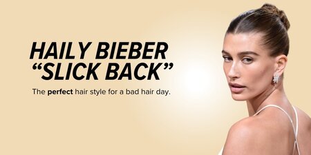 Hailey Bieber ‘slick back’