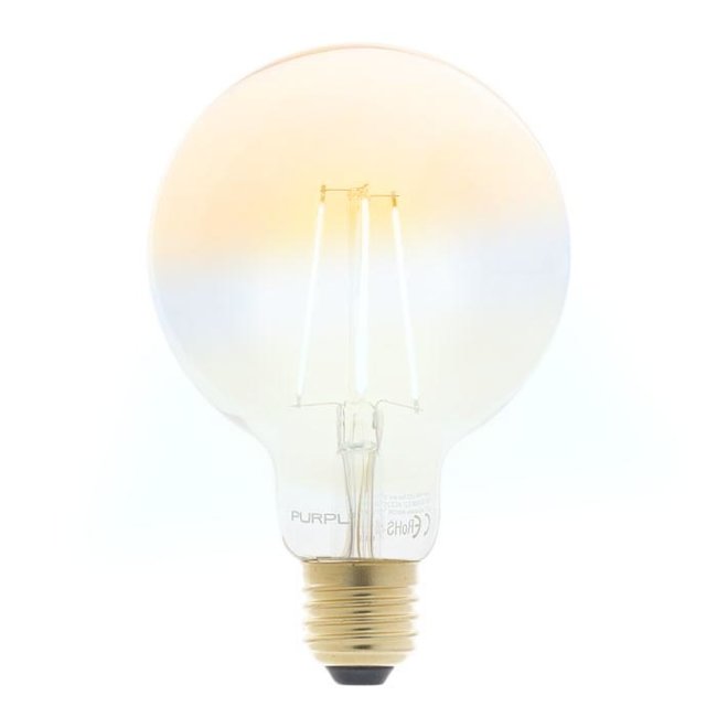 PURPL Slimme LED Filament Lamp E27 - CCT - 6W