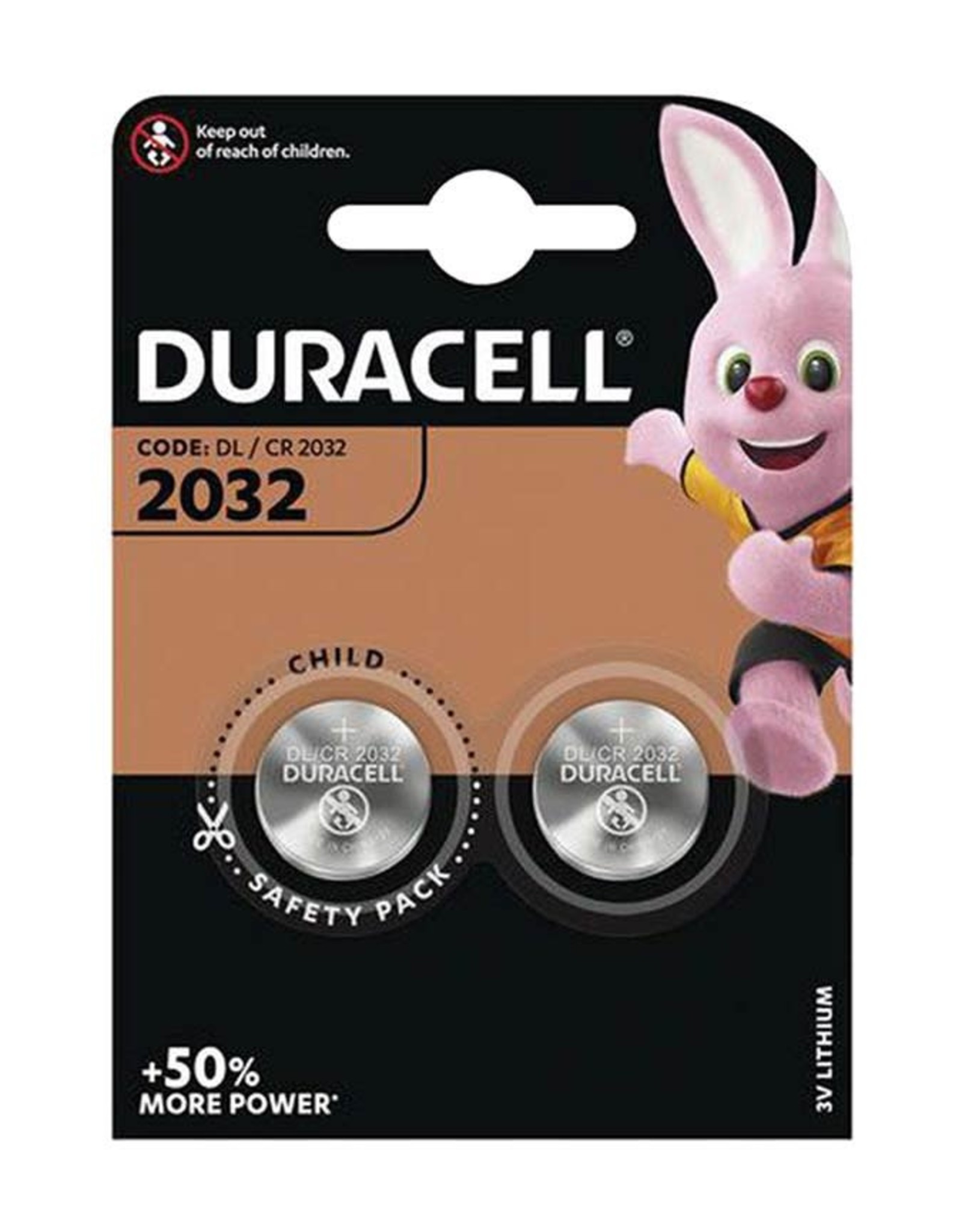 DURACELL Batterie - 2032 (par batterie)