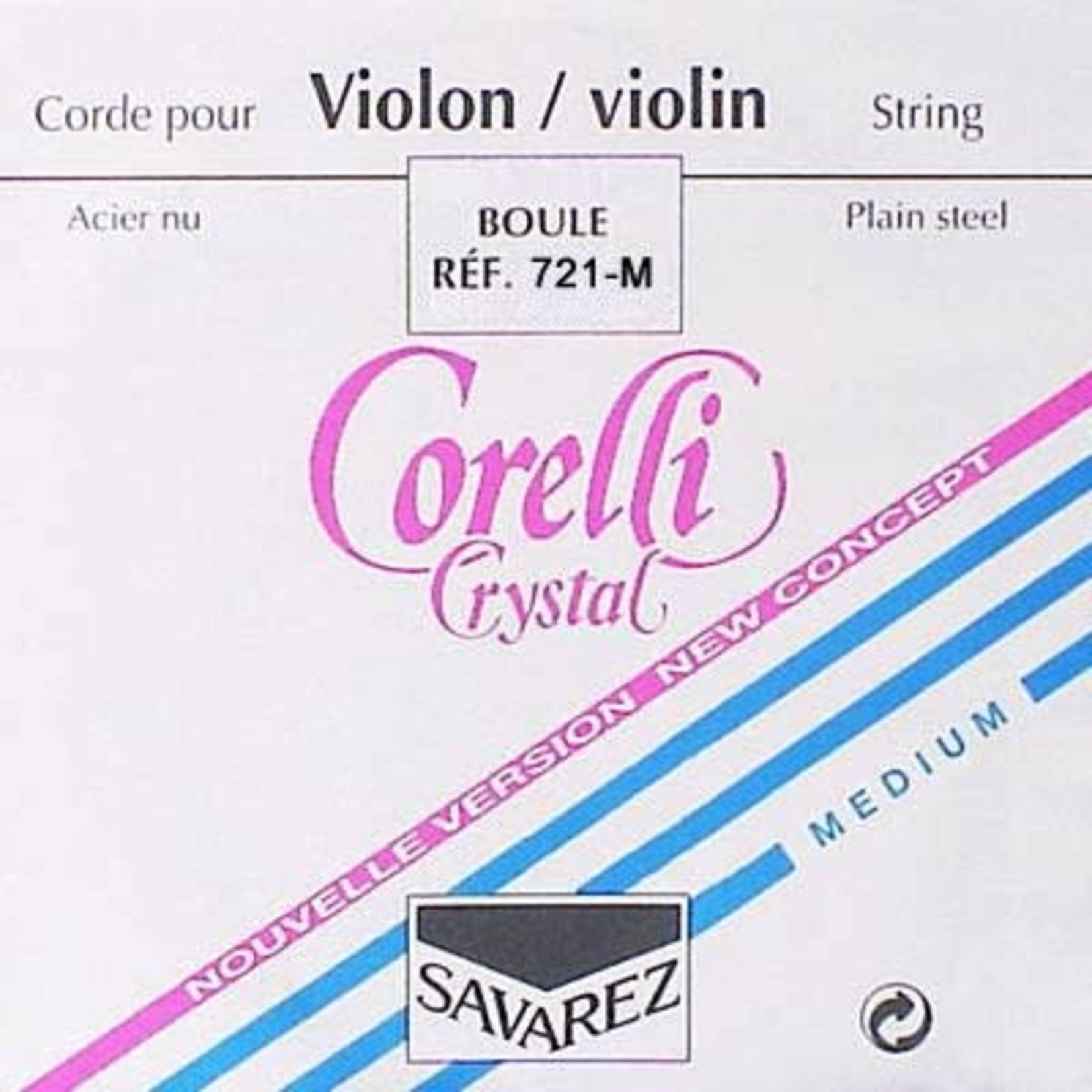 CORELLI new crystal, corde de violon, mi (e-1), boule