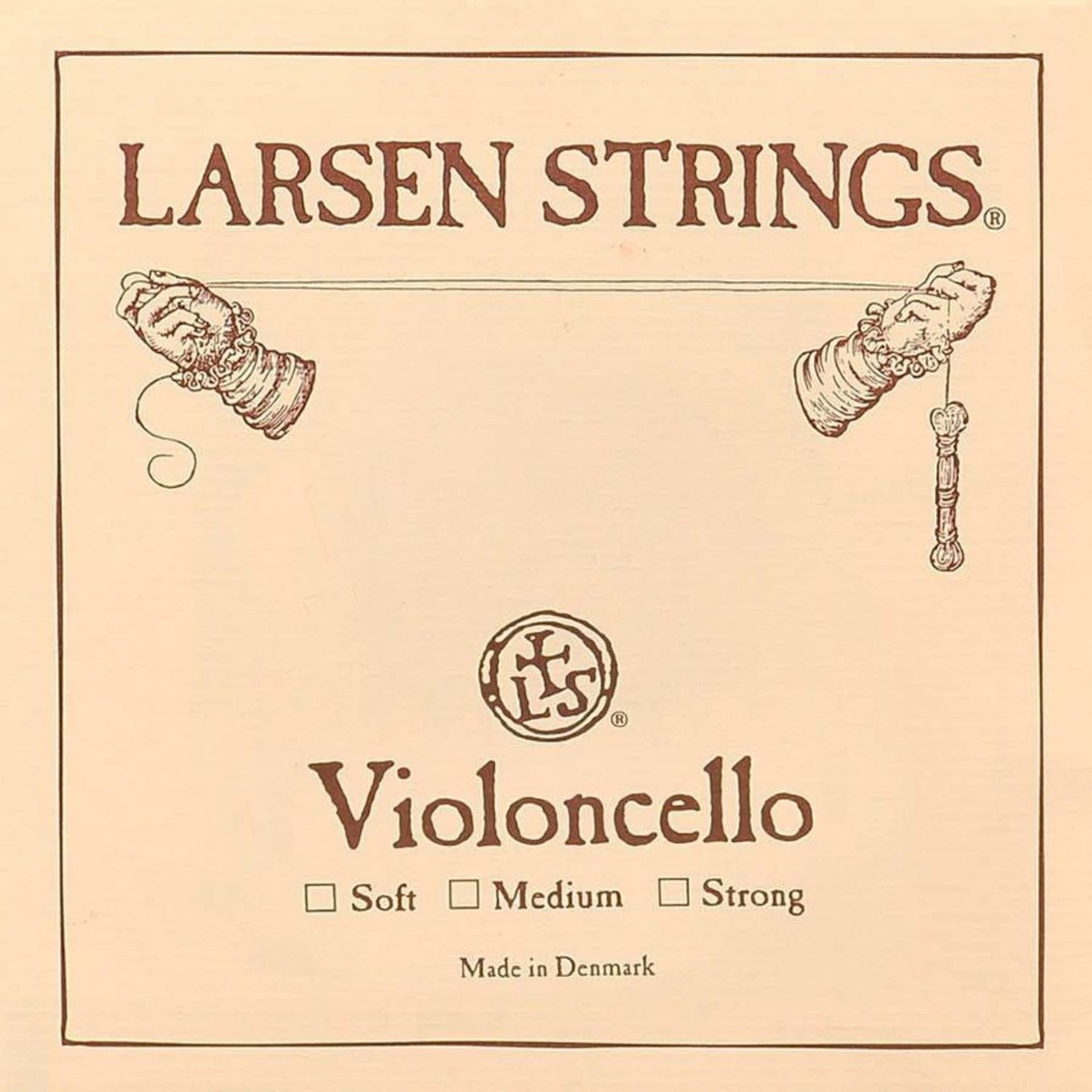 LARSEN corde de violoncelle, do (C-4) 4/4