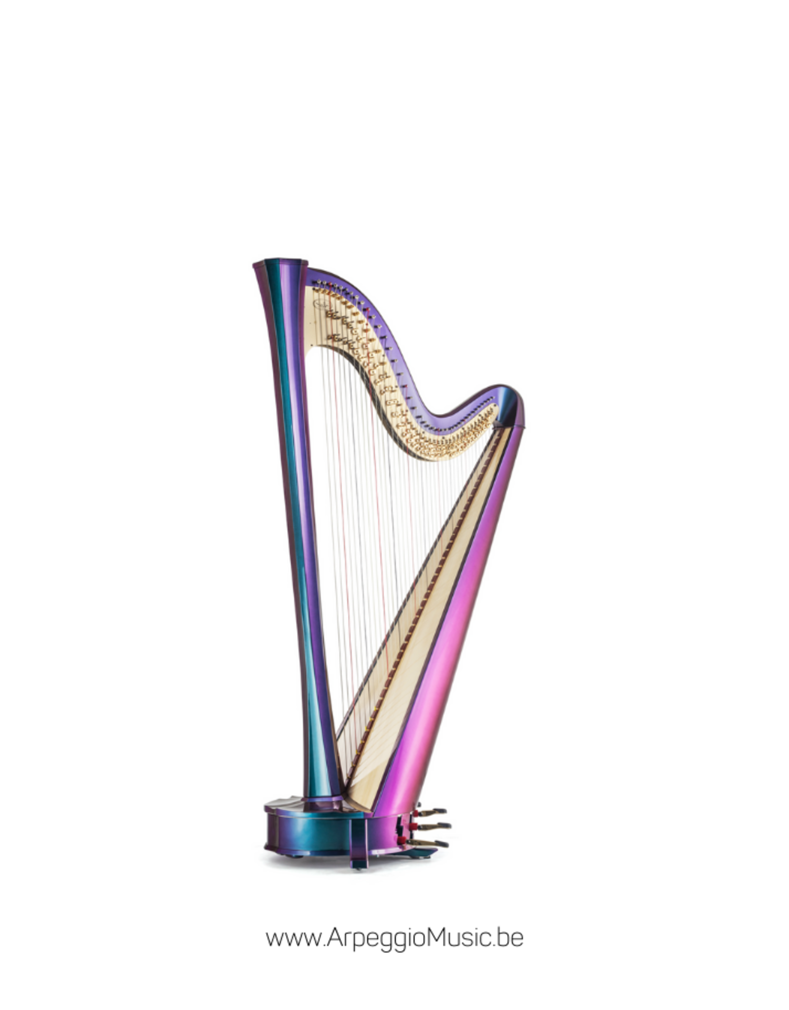 Salvi SALVI Rainbow 40 harpe à pédales electro-acoustique