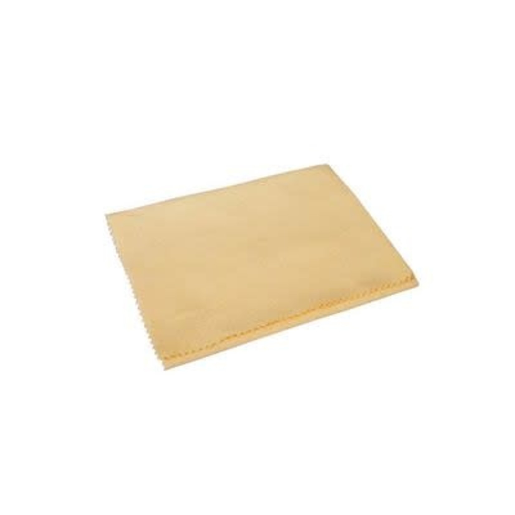 Chiffon de polissage pour instruments argentés (jaune)