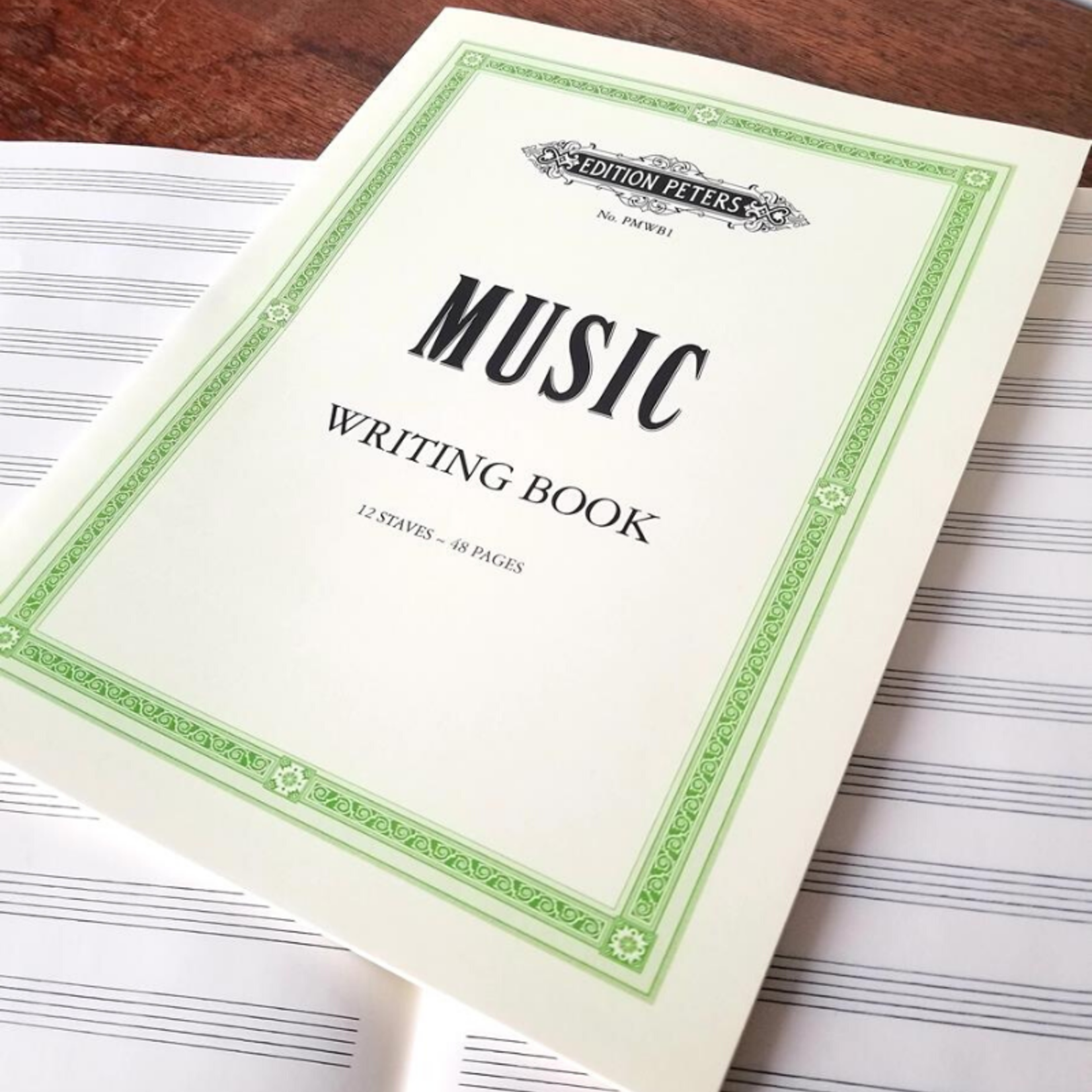 Cahier de musique grand format (Edition Peters)