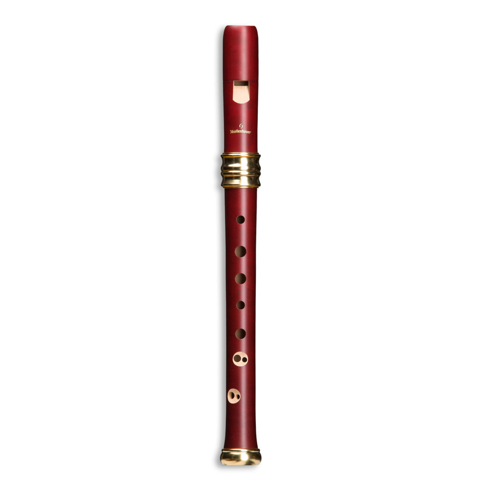 MOLLENHAUER Dream Recorder, flûte à bec soprano, baroque, poirier ROUGE, doubles trous