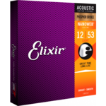 Copy of ELIXIR cel 16027 custom light, akoestische gitaar, nanoweb phosphor, met coating